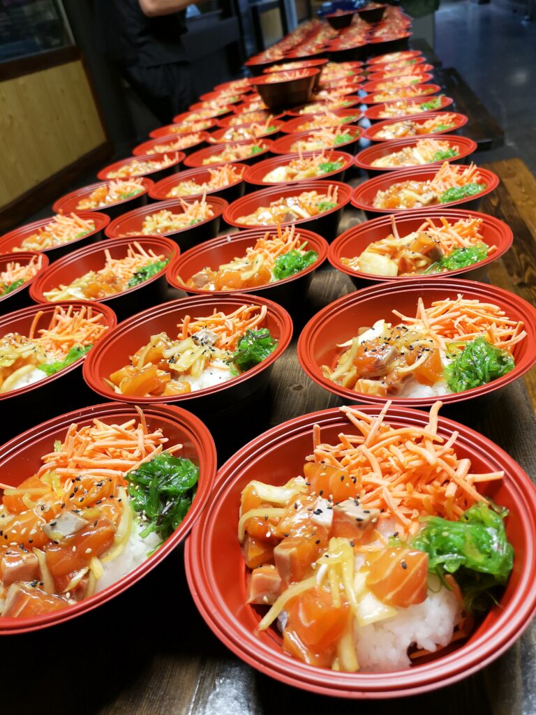 poke bowls