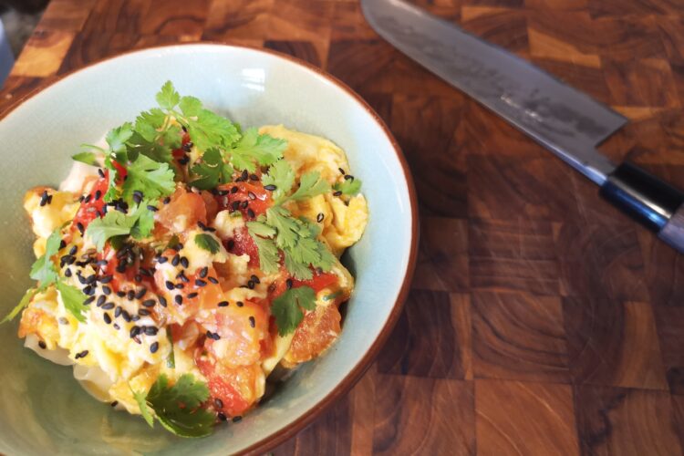 Egg tomato noodles